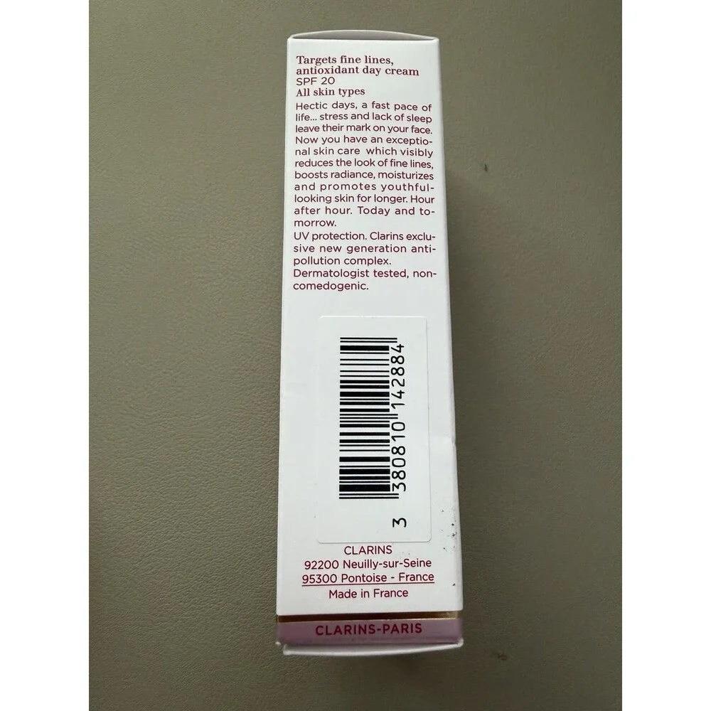 Clarins Multi-Active Jour Face Day Cream Moisturizer SPF 20 & Cream Soap